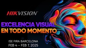 Foto de Hikvision presenta la nueva pantalla LED COB 8K en ISE 2025