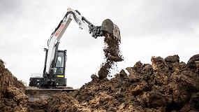 Foto de Excavadora compacta E60, de Bobcat: mxima precisin y potencia en la clase de seis toneladas