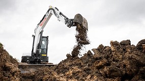 Excavadora compacta E60, de Bobcat: mxima precisin y potencia en la clase de seis toneladas