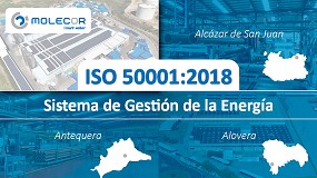 Foto de Molecor completa la certificacin de su sistema de gestin energtica en sus centros productivos