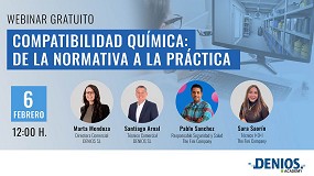 Foto de Denios Espaa y Fini Company presentan el webinar 'Compatibilidad qumica: de la normativa a la prctica'