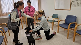 Foto de MtuaTerrassa y Nestl Purina unen fuerzas para impulsar las terapias asistidas con perros en el Hospital Universitari MtuaTerrassa