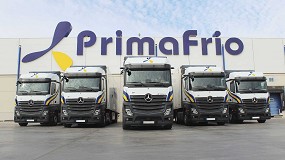 Primafrio moderniza su flota con 300 camiones Mercedes-Benz Actros 1851 LS