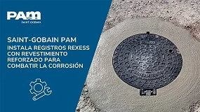 Foto de Saint-Gobain PAM instala registros rexess con revestimiento reforzado para combatir la corrosin