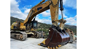 Foto de Byg entrega un equipo Futura para una excavadora Cat 385C