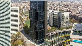 Foto de Torre Colonial en Barcelona con vidrios de AGC