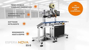 Foto de Espera Ibrica expone en Meat Attraction su nueva etiquetadora NOVA ES-B modelo basic peso-precio totalmente automtico