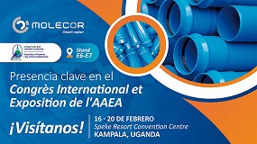 Foto de Molecor, presencia clave en el Congrs International et Exposition de l'AAEA en Kampala