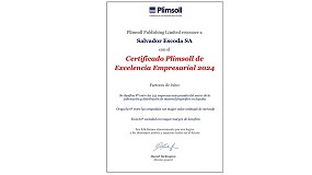 Foto de Salvador Escoda recibe el certificado Plimsoll de excelencia empresarial 2024