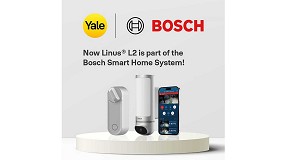 Foto de Yale integra la cerradura inteligente Linus Smart Lock L2 en el sistema Smart Home de Bosch