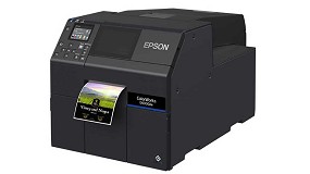 Foto de Epson incorpora tintas de colorante en la nueva gama ColorWorks para impresin de etiquetas bajo demanda