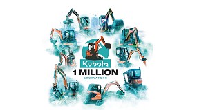 Kubota fabrica su excavadora nmero un milln