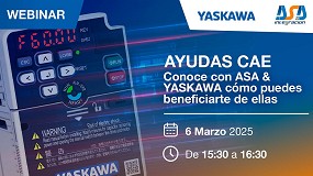 Foto de Yaskawa y ASA-Innovantia organizan un webinar sobre ayudas CAE y automatizacin