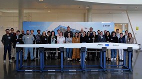 Foto de Aimen presentar un innovador prototipo de pala elica modular el JEC World 2025