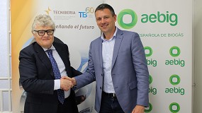 Foto de Aebig y Tecniberia firman un convenio para promover el conocimiento social del biogs y el biometano