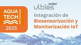 Ulbios participa en la feria Aquatech Amsterdam con su solucin Ulbios Water