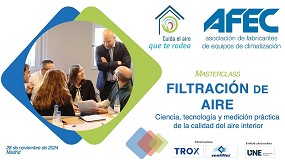 Foto de Afec publica un informe con las conclusiones de la masterclass que organiz sobre filtracin de aire