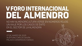 La rentabilidad centrar el V Foro Internacional del Almendro, el prximo 27 de marzo en Huesca