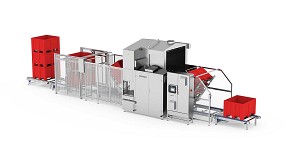 Dinox destaca su armario F-5 para el lavado de contenedores