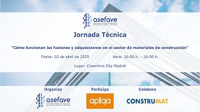 Foto de Asefave organiza una jornada sobre fusiones y adquisiciones en el sector de materiales de construccin