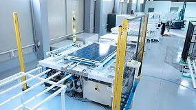 Foto de La produccin automatizada de paneles solares cristalinos asegura una fabricacin ms eficiente