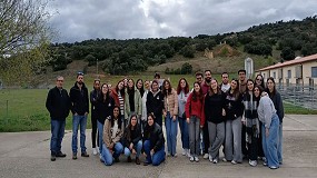 Estudiantes de la Escuela Politcnica de Braganza (Portugal) visitan las instalaciones de Ovign