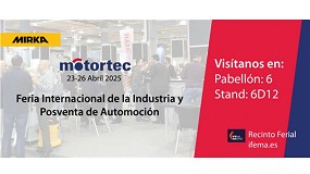 Mirka participar en Motortec 2025