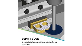 Hexagon publica un webinar especializado sobre el mecanizado de componentes mdicos con Esprit Edge
