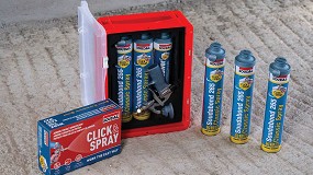 Soudal lanza el innovador sistema Click&Spray para el pegado de materiales aislantes