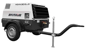 Foto de Rotair presenta en Bauma 2025 el compresor de aire porttil MDVN30 Eco5