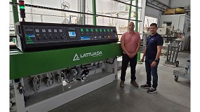 Adelio Lattuada instala canteadoras de su gama TL 10 PC en Acristalamientos Hermanos Ramrez