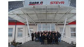 Foto de Gran cierre de ao con la visita de clientes Case IH a la fbrica austriaca de St. Valentin