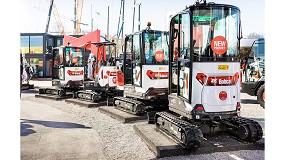 Las miniexcavadoras de Bobcat de nueva generacin toman el protagonismo en Bauma