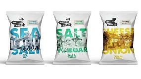 Foto de A histria do primeiro saco de batatas fritas reciclvel para recolha domiciliria