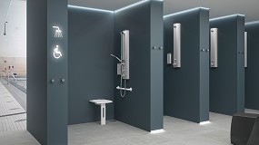 Foto de Delabie redefine la accesibilidad en la ducha con el asiento de ducha Basic +