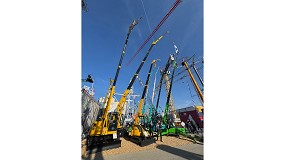 Foto de Maeda mostr en Bauma 2025 sus ltimos lanzamientos en mini gras