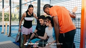 Foto de Babolat y Playtomic anuncian una alianza global