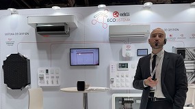 Foto de Orkli present en Rebuild 2025 el asistente inteligente ZSaindari, que mide y gestiona el clima y la calidad del aire interior