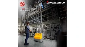 Foto de Stacker eltrico pedestre EJC 112i da Jungheinrich ganha prmio