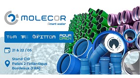 Foto de Molecor presentar sus ltimas novedades en la feria Cycleau Burdeos