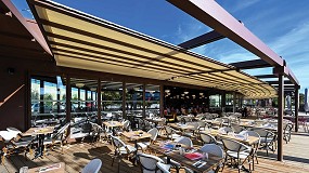 Toldos markilux en un gran proyecto gastronmico al sur de Francia