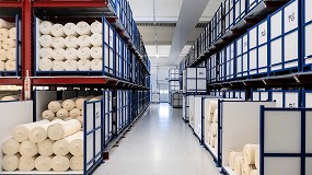 Foto de Trigema instala estanteras cantilver y de paletizacin de Ohra