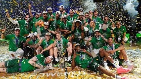 Foto de El Unicaja Baloncesto y Joma triunfan en la Basketball Champions League