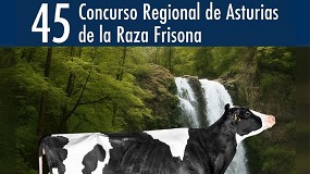El 45 Concurso Regional de Asturias de la Raza Frisona 2025 se celebra los das 14 y 15 de junio