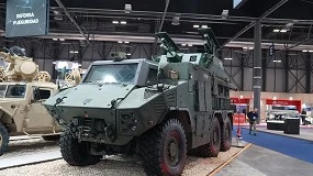 Foto de EM&E Group presenta en Feindef 25 Ferox, su nuevo vehculo blindado 6x6