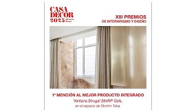 STRUGAL recibe la 1 Mencin al Mejor Producto Integrado en los XIII Premios Casa Decor 2025