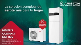 Foto de La OCU recomienda la bomba de calor Nimbus Compact de Ariston como una de las mejores soluciones de aerotermia del mercado