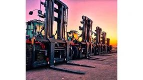 Foto de Las carretillas elevadoras Kalmar impulsan la manipulación de acero de ABP Newport
