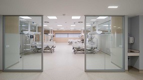 Foto de 25.000m2 de pavimentos de altas prestaciones Gerflor en la renovacin del Hospital 12 de Octubre