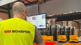 Foto de SSI Schaefer y Districenter revolucionan la clasificación de productos y la logística inversa con un sistema robótico 3D de alto rendimiento
